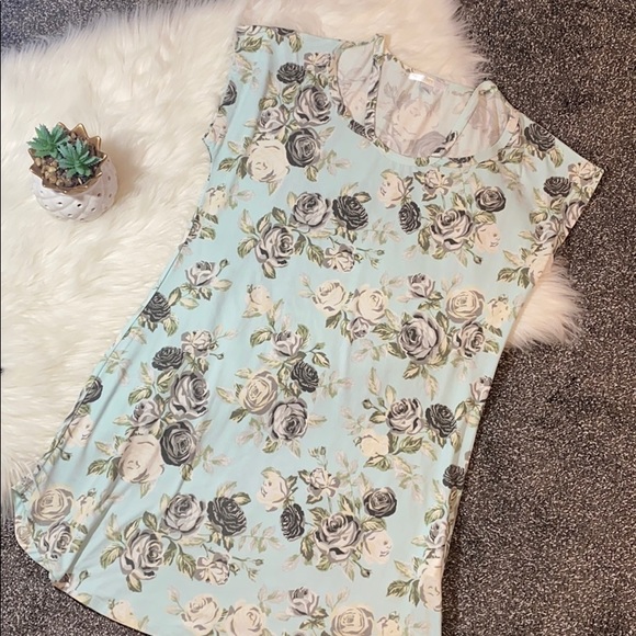 Flora print shift dress - Picture 1 of 3